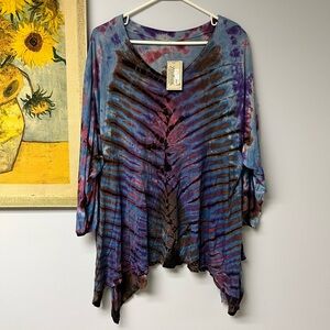 Windhorse Tie-Dye Women's Top